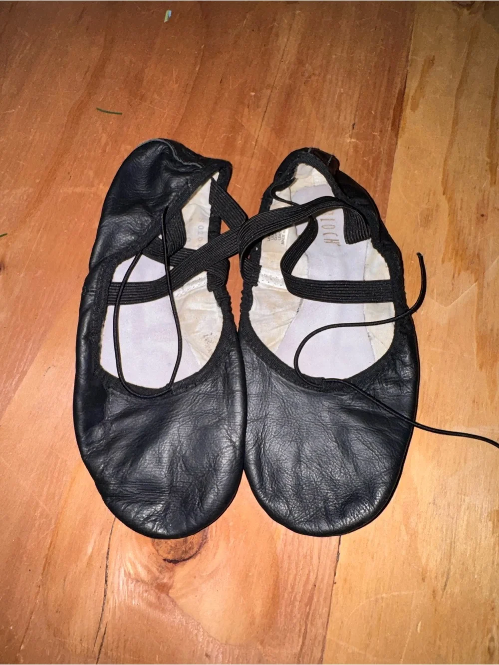 Bloch Black Ballet shoes size 4